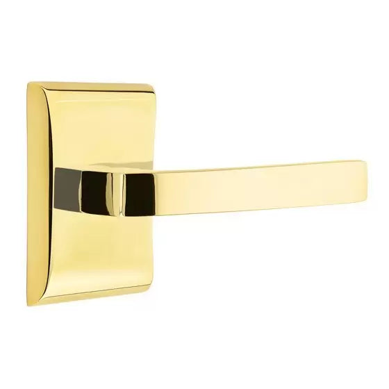 Emtek Breslin Lever with Neos Rose by Emtek