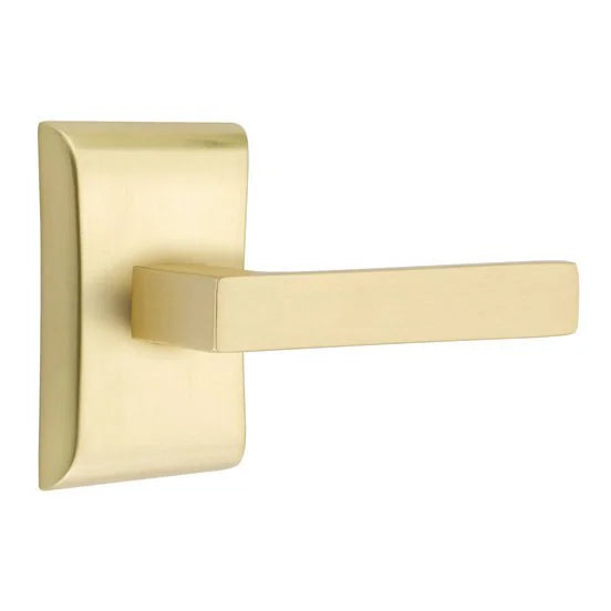 Emtek Dumont Lever with Neos Rose by Emtek