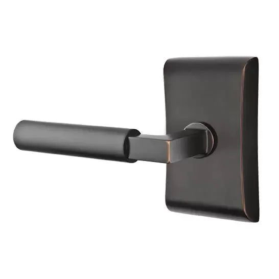 Emtek Hercules Door Lever with Neos Rose by Emtek