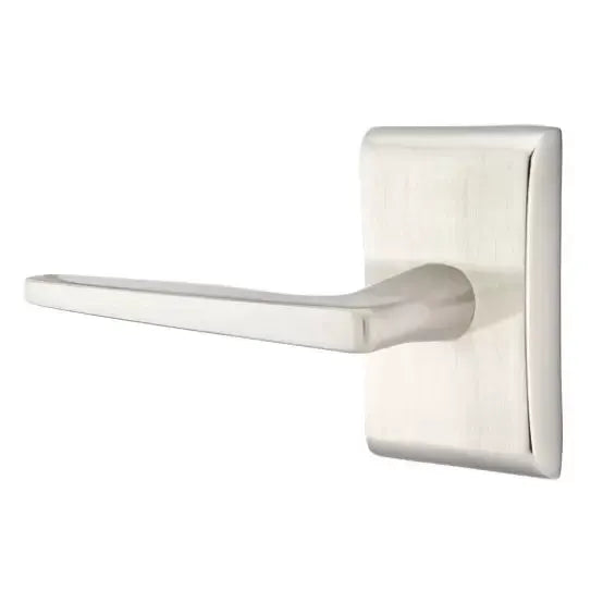 Emtek Hermes Door Lever with Neos Rose by Emtek