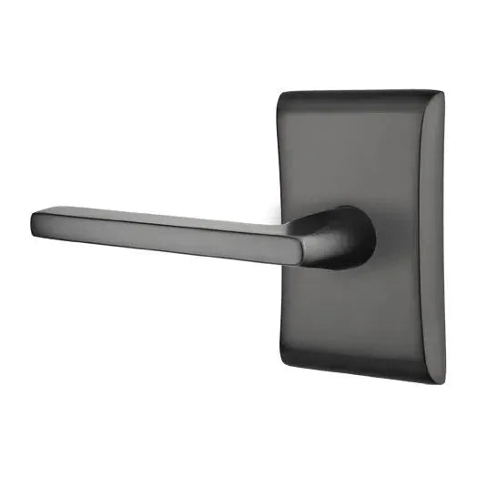 Emtek Helios Door Lever with Neos Rose by Emtek
