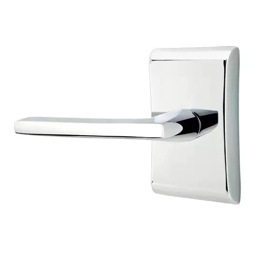 Emtek Helios Door Lever with Neos Rose by Emtek