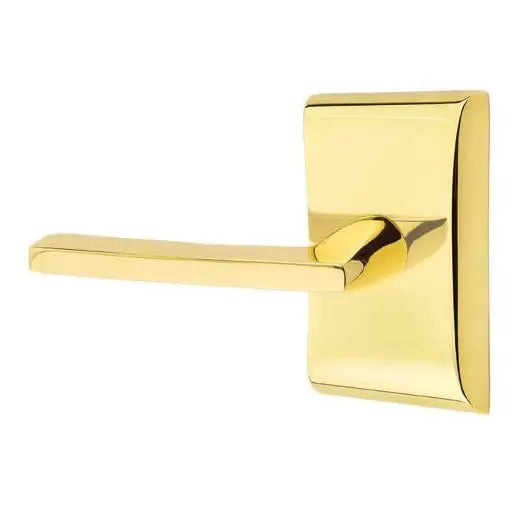 Emtek Helios Door Lever with Neos Rose by Emtek