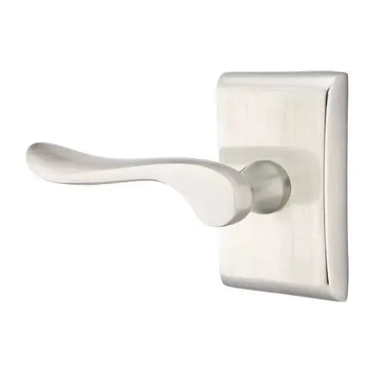 Emtek Luzern Door Lever with Neos Rose by Emtek