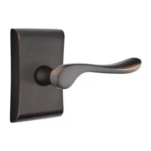 Emtek Luzern Door Lever with Neos Rose by Emtek