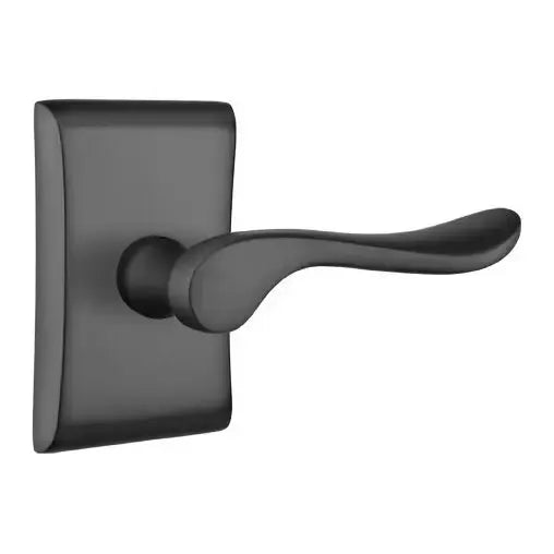 Emtek Luzern Door Lever with Neos Rose by Emtek