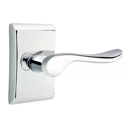 Emtek Luzern Door Lever with Neos Rose by Emtek