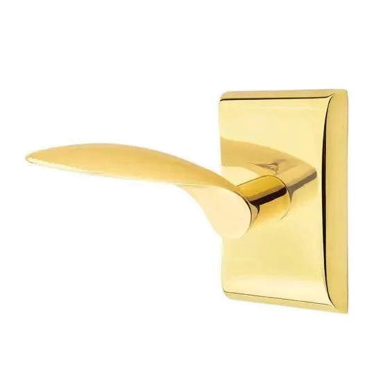 Emtek Mercury Door Lever with Neos Rose by Emtek