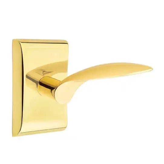 Emtek Mercury Door Lever with Neos Rose by Emtek