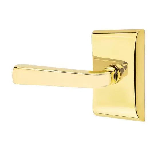Emtek Sion Door Lever with Neos Rose by Emtek