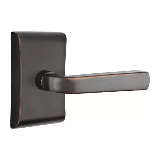 Emtek Sion Door Lever with Neos Rose by Emtek