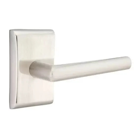 Emtek Stuttgart Door Lever with Neos Rose by Emtek