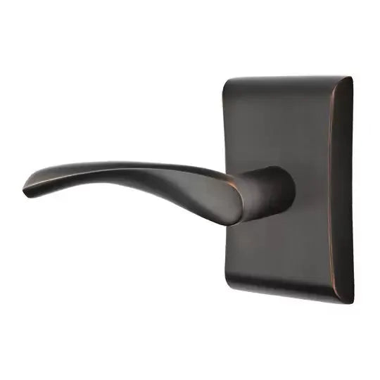 Emtek Triton Door Lever with Neos Rose by Emtek