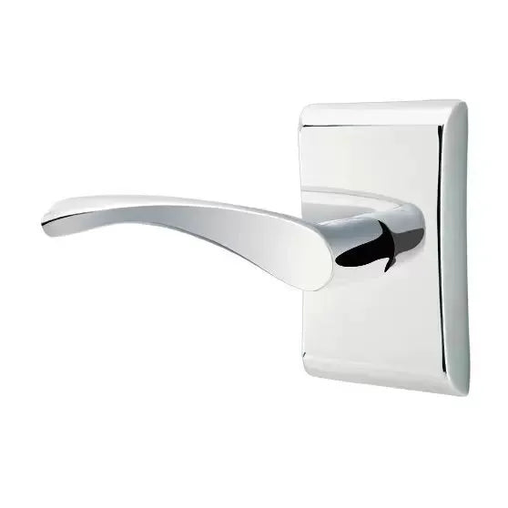 Emtek Triton Door Lever with Neos Rose by Emtek