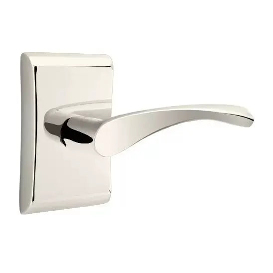 Emtek Triton Door Lever with Neos Rose by Emtek