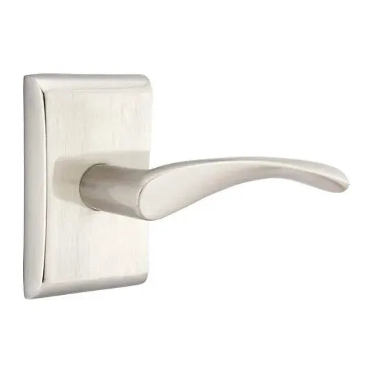 Emtek Triton Door Lever with Neos Rose by Emtek