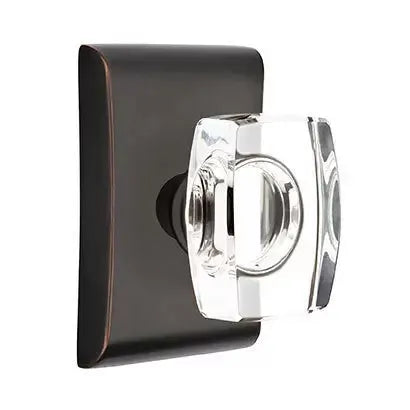 Emtek Windsor Door Knob with Neos Rose by Emtek