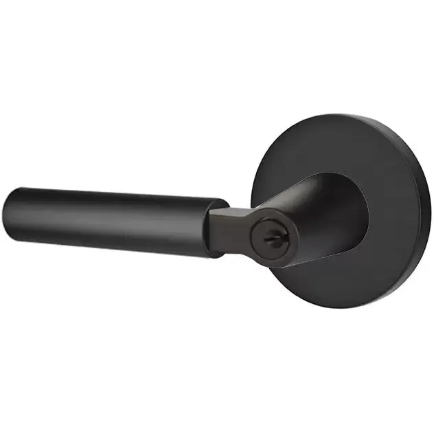 Emtek Hercules Door Lever with Disk Rose by Emtek