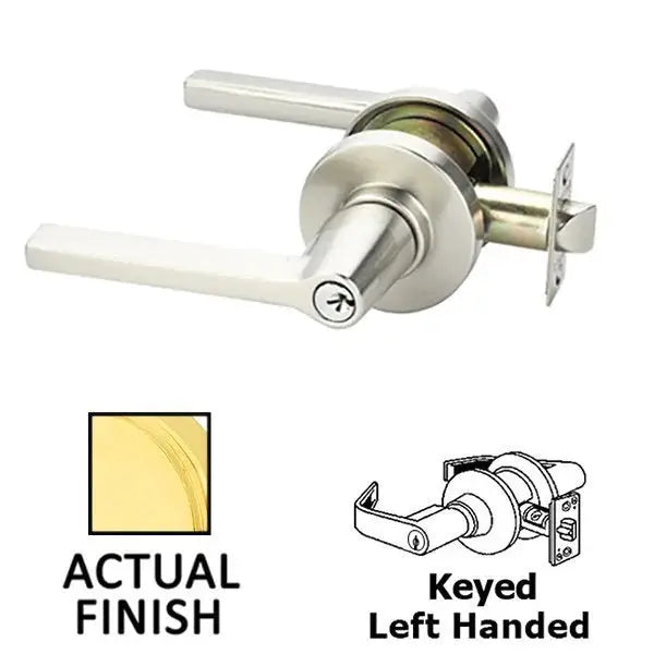 Emtek Helios Door Lever with Disk Rose by Emtek