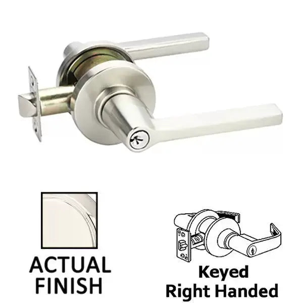 Emtek Helios Door Lever with Disk Rose by Emtek