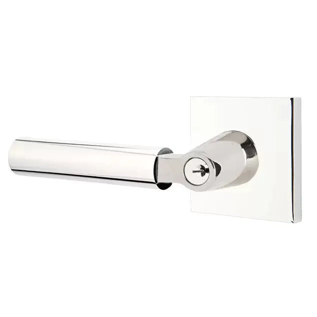 Emtek Hercules Door Lever with Square Rose by Emtek
