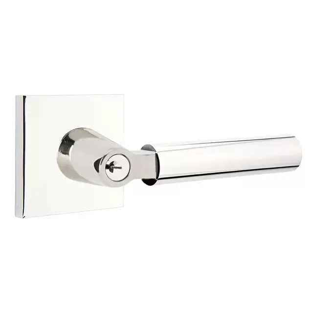 Emtek Hercules Door Lever with Square Rose by Emtek