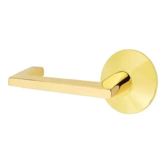 Emtek Argos Door Lever with Modern Rose by Emtek