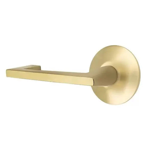 Emtek Argos Door Lever with Modern Rose by Emtek