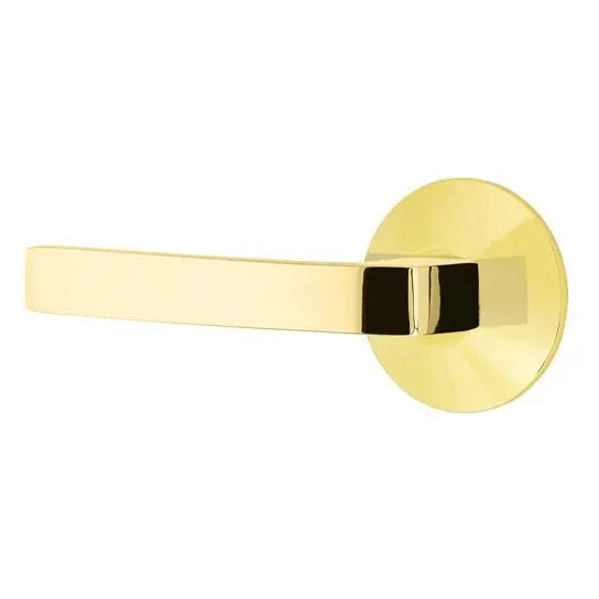 Emtek Breslin Lever with Modern Rose by Emtek