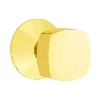 Emtek Freestone Door Knob with Modern Rose by Emtek