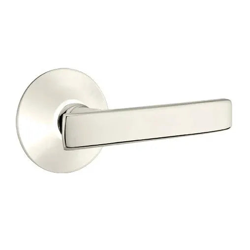 Emtek Geneva Door Lever with Modern Rose by Emtek