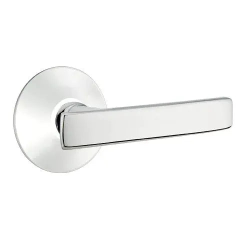 Emtek Geneva Door Lever with Modern Rose by Emtek