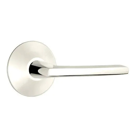 Emtek Helios Door Lever with Modern Rose by Emtek
