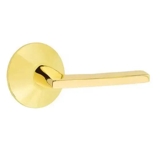 Emtek Helios Door Lever with Modern Rose by Emtek