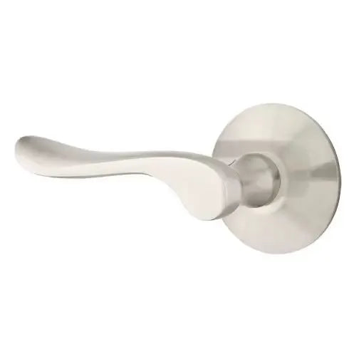 Emtek Luzern Door Lever with Modern Rose by Emtek