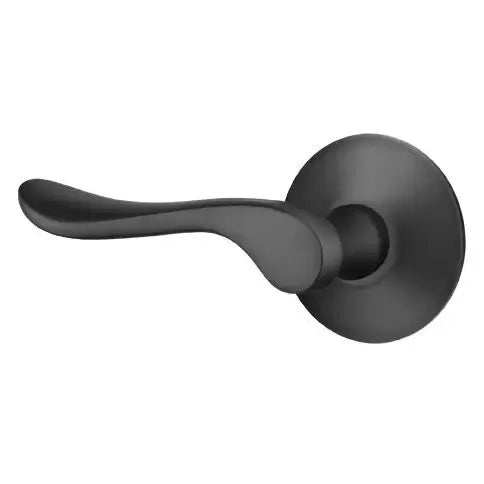 Emtek Luzern Door Lever with Modern Rose by Emtek