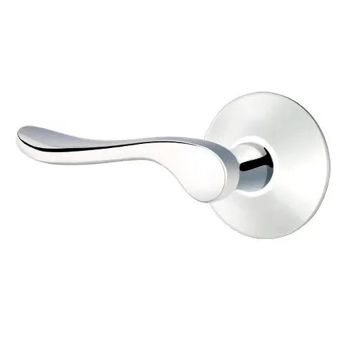 Emtek Luzern Door Lever with Modern Rose by Emtek