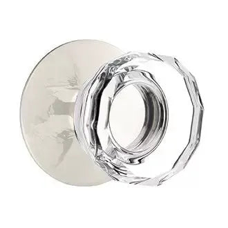 Emtek Lowell Door Knob with Modern Rose by Emtek