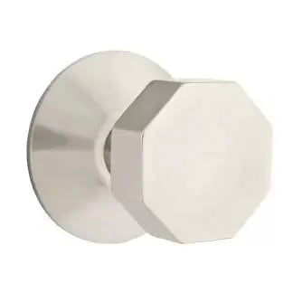 Emtek Octagon Door Knob and Modern Rose by Emtek