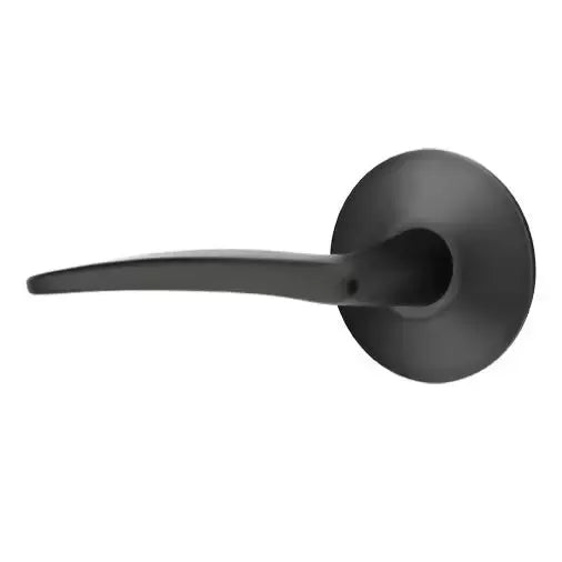 Emtek Poseidon Door Lever with Modern Rose by Emtek