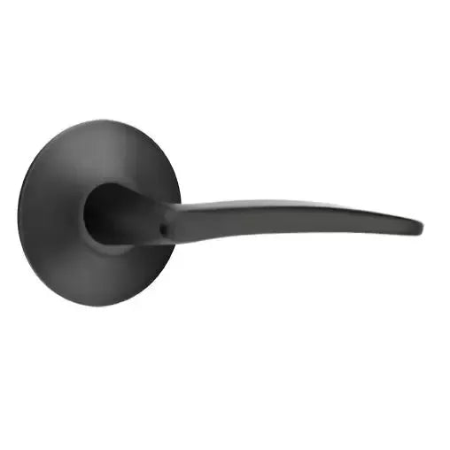 Emtek Poseidon Door Lever with Modern Rose by Emtek