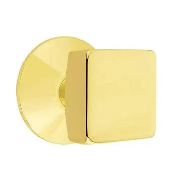 Emtek Square Door Knob and Modern Rose by Emtek