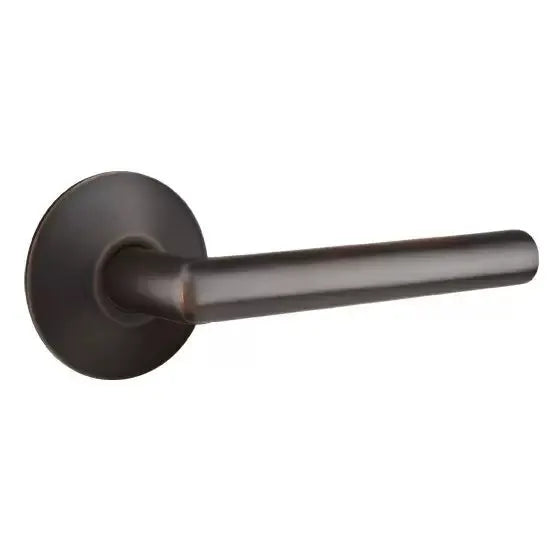 Emtek Stuttgart Door Lever with Modern Rose by Emtek