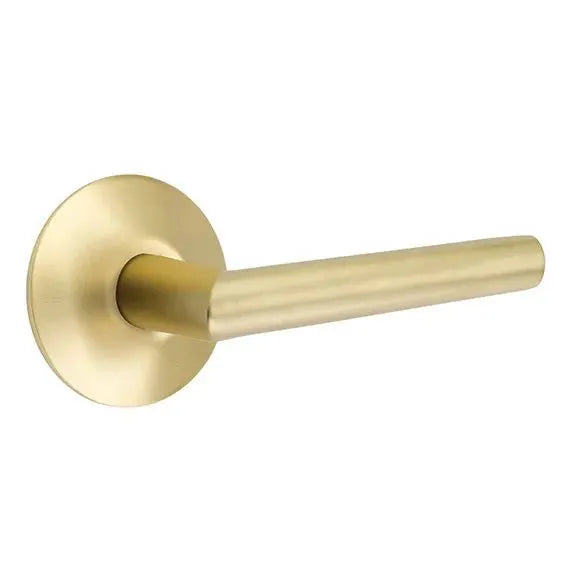 Emtek Stuttgart Door Lever with Modern Rose by Emtek