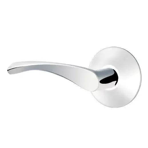 Emtek Triton Door Lever with Modern Rose by Emtek