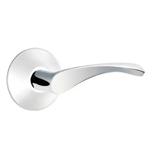 Emtek Triton Door Lever with Modern Rose by Emtek