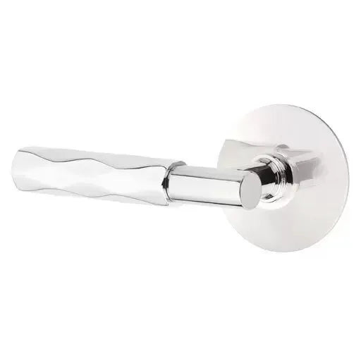 Emtek Tribeca Lever with T-Bar Stem and Modern Rose by Emtek