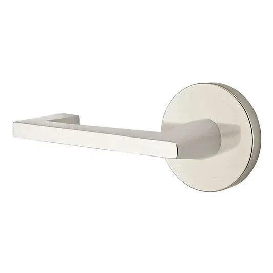 Emtek Right Handed Argos Door Lever with Disk Rose by Emtek