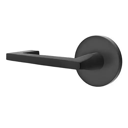Emtek Right Handed Argos Door Lever with Disk Rose by Emtek