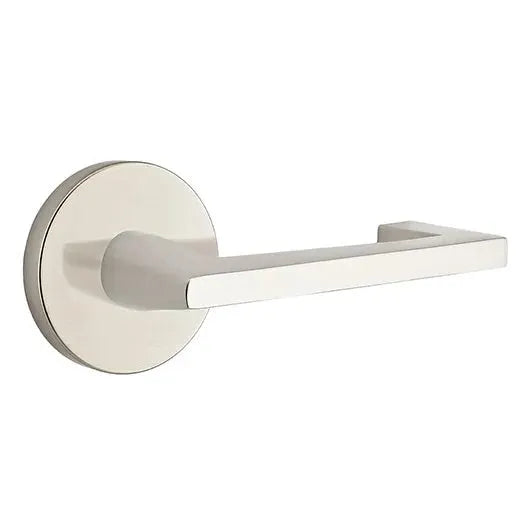 Emtek Right Handed Argos Door Lever with Disk Rose by Emtek
